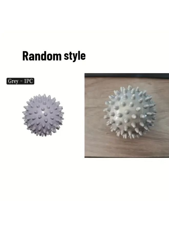 Black Spiny Massage Balls for Muscle Exercise Strong Medium Soft Textured Rollers - Image 4
